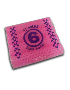Rulos Plastico Grande Nº 6