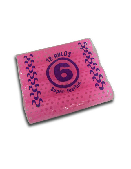 Rulos Plastico Grande Nº 6