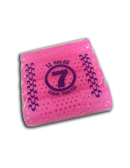 Rulos Plastico Grande Nº 7