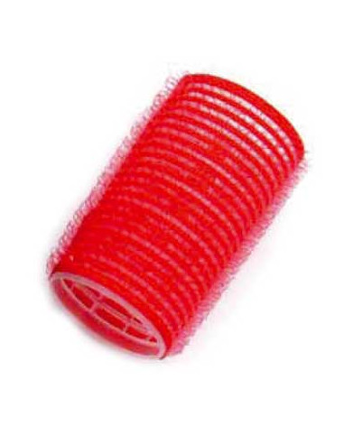 Rulos Velcro Rojo 36Mm