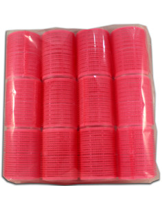 Rulos Velcro Rosa 44Mm 2