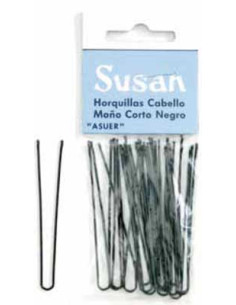 Horquillas Moño Negras Susan 18Uni