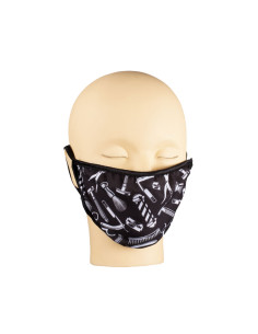 Mascarilla Higiénica Reutilizable Negra Peluquería