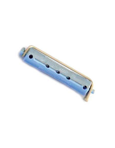 Bigudie Plastico Corto Azul Gris Nº 13