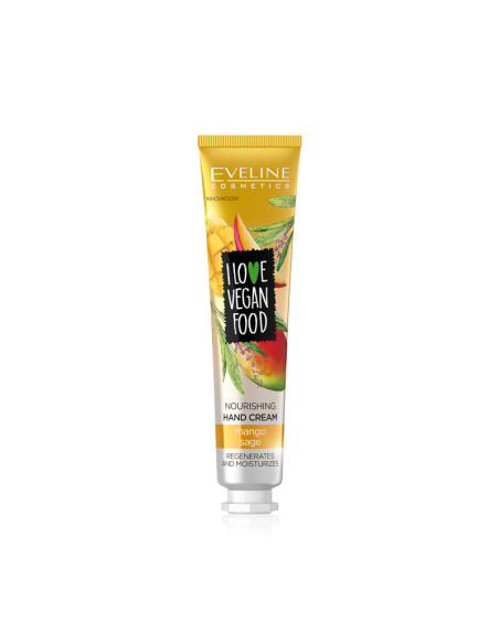 Crema de Manos Vegana Eveline Nutritiva Mango & Salvia 50Ml