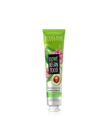 Crema de Manos Vegana Eveline Regenerativa Aguacate 50Ml