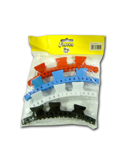Pinzas Separar Plastico Con Agujeros 12Uni