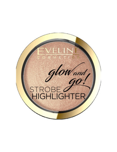 Iluminador Compacto Eveline Glow And Go Gentle Gold Nº 2