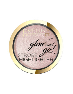 Iluminador Compacto Eveline Glow And Go Champagne Nº 1