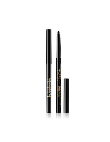 Lapiz Ojos Eyeliner Automatico Megamax Kajal Eveline Negro