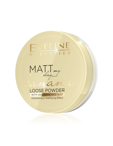 Polvo Eveline Matt My Day Loose Powder Banana