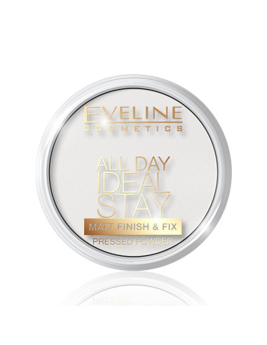 Polvo Matificante Eveline All Day Ideal Stay Matt Finish