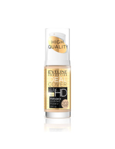 Maquillaje Ideal Cover Full Hd Eveline Nº 202 Pastel 30Ml
