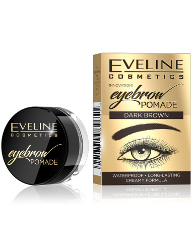 Pomada De Cejas Eveline Eyebrow Dark Brown