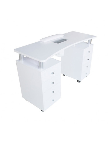 Mesa Manicura Doble Con Aspirador-Wk-M001