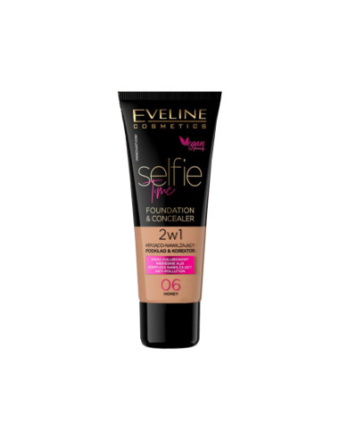Maquillaje Selfie Time Eveline Nº 6 Honey 30Ml
