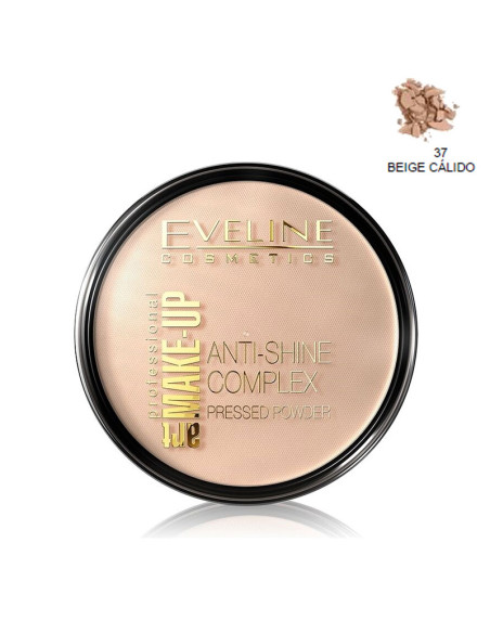 Polvo Compacto Eveline Art Make-Up Beige Calido Nº 37