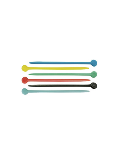 Pinchos Rulos Plástico Colores Surtidos 20 Uni