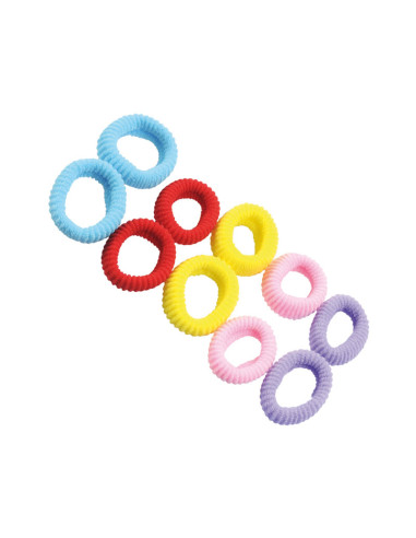Goma Pelo Colores 10 Unid