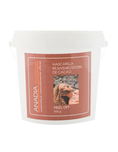 Mascarilla Facial Chocolate Peel- Off Antioxidante Anadia 500Grs