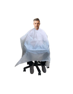 Capas Tinte Desechables Grandes Blancas 110x30Cms Paq.50Uni