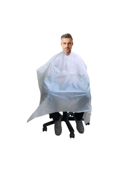 Capas Tinte Desechables Grandes Blancas 110x30Cms Paq.50Uni