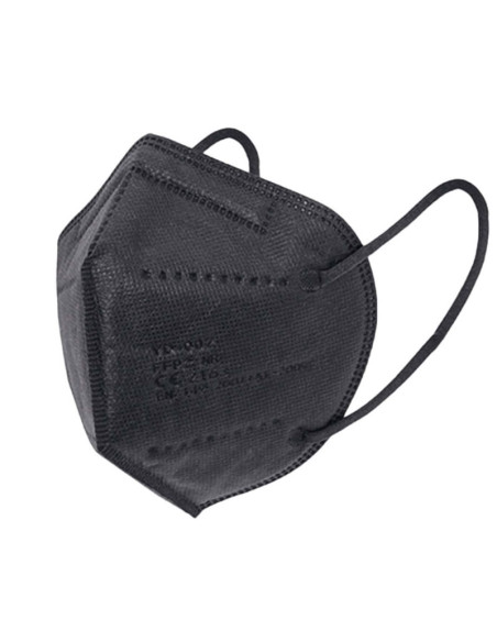 Mascarilla Negra Ffp2 Protección Unidad