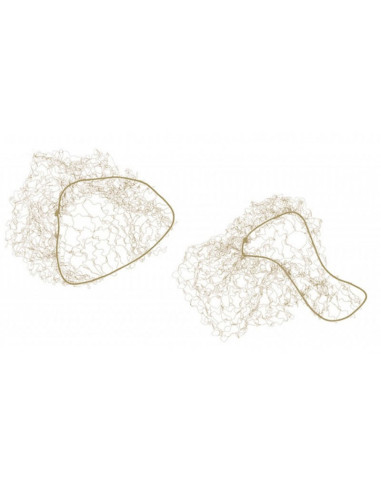 Redecilla Invisible Rubia Paq2Uni