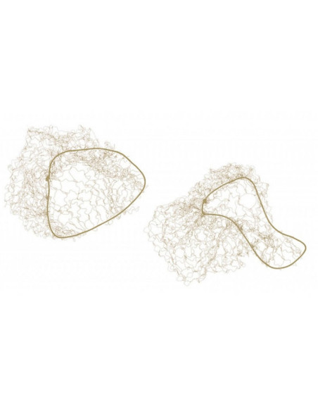 Redecilla Invisible Rubia Paq2Uni