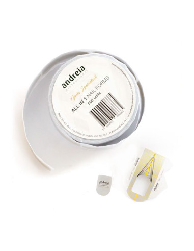 Moldes Uñas All In One Andreia 500 Uni