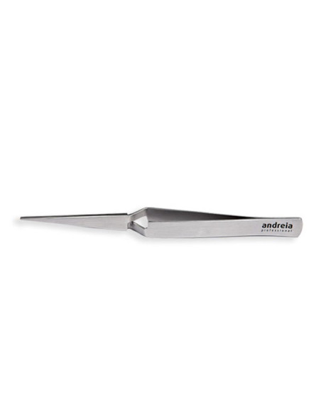 Pinza Recta Pinching Cross Tweezer 4.5" Andreia