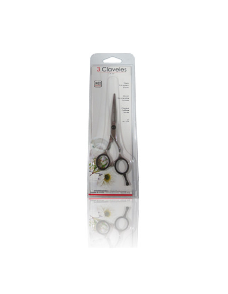 "Tijera Corte 5"" 3 Claveles Zircon Mod12788"