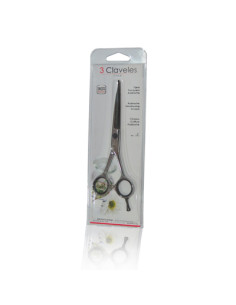 "Tijera Corte 6"" 3 Claveles Azabache Mod12792" 2