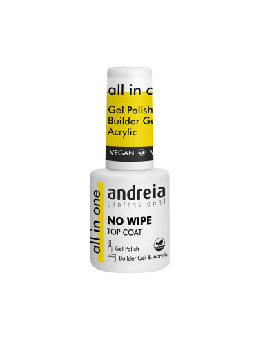Top Coat All In One No Wipe Andreia Gel Polish 10.5Ml