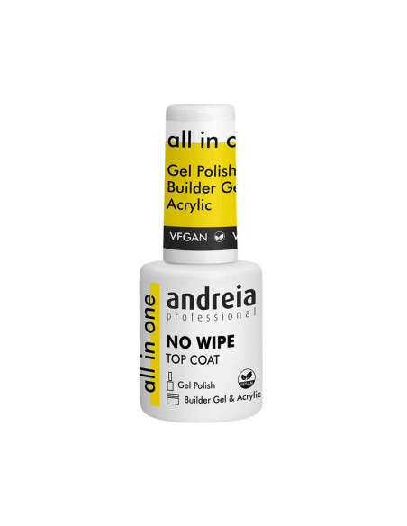 Top Coat All In One No Wipe Andreia Gel Polish 10.5Ml