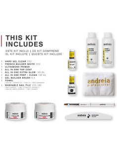 Kit Construcción Andreia Hard Gel 2