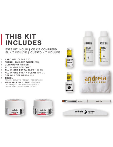 Kit Construcción Andreia Hard Gel