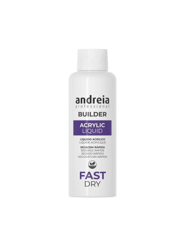 Líquido Acrílico Secado Rápido Fast Dry Andreia 100Ml
