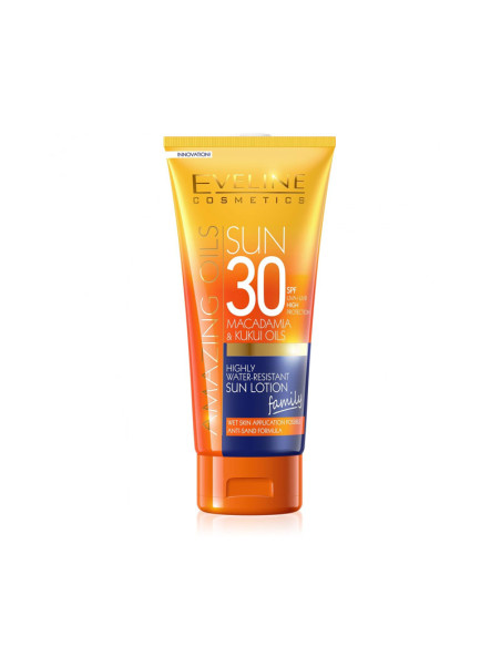 Bronceador Solar Resistente Agua Eveline Spf30 Amazing Oil 200Ml