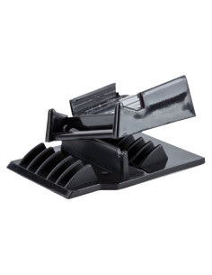 Peine Maquina Puntas Abiertas Tips Polisher Black