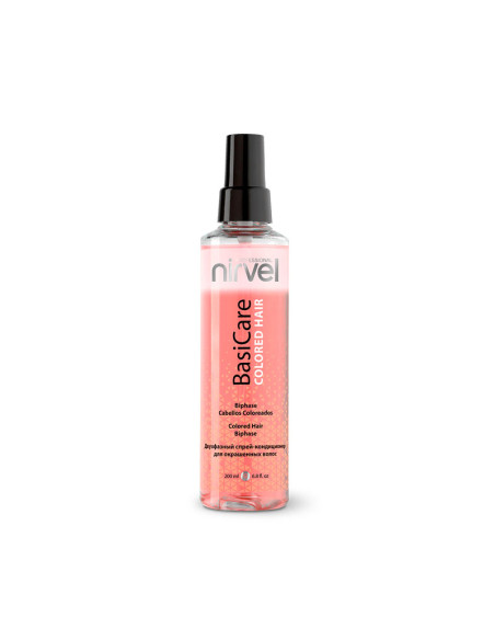 Acondicionador Bifásico Sin Aclarado Basicare Colored Hair 200Ml