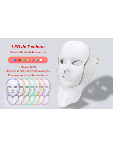 Mascara Terapia Con Luz Led Multiefecto Beauty Mask