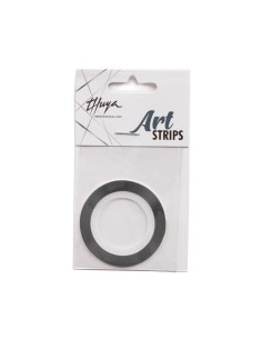 Cinta Autoadhesiva Decoración Uñas Thuya Art Strip Silver