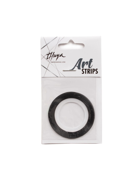 Cinta Autoadhesiva Decoración Uñas Thuya Art Strip Black