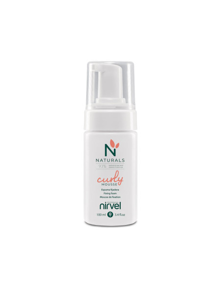 Espuma Fijadora Naturals Curly Mousse Nirvel 100Ml