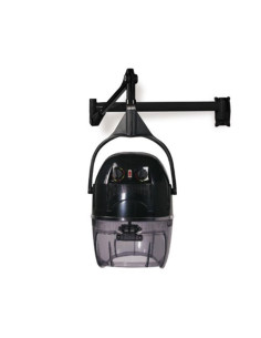 Secador De Casco Aereo 2 Velocidades  Negro