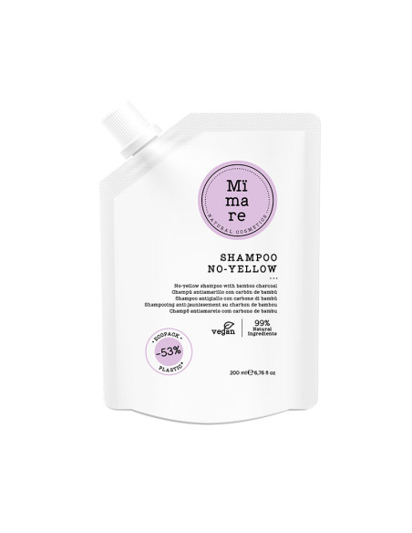Champú Vegano Silver Anti Amarillo Mimare 200Ml