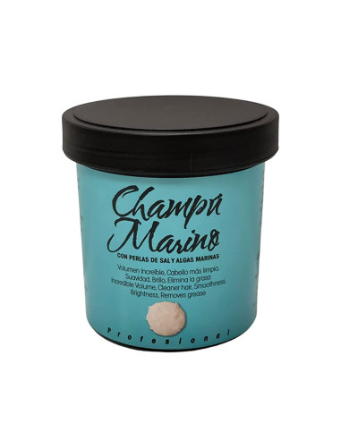 Champú Vegano Marino Con Perlas de Sal Marina y Algas Belkos 400Ml