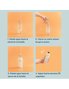 Botella Tapón Gel Ducha Valquer Shake The Change 400Ml 2