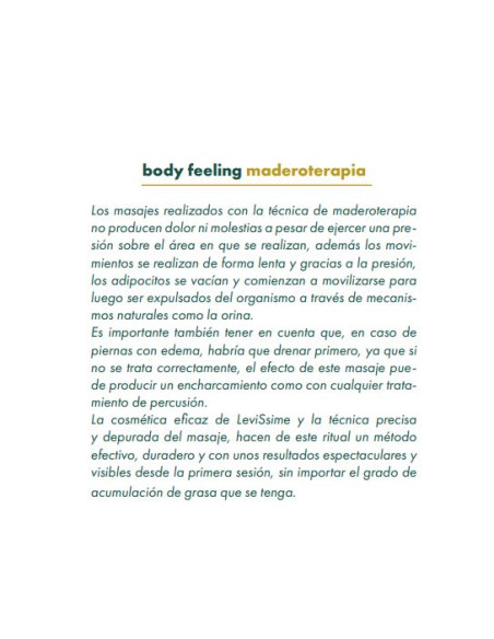 Kit Levissime Maderoterapia Corporal